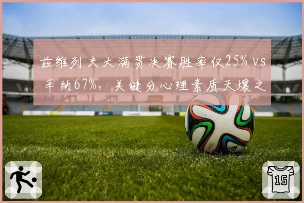 兹维列夫大满贯决赛胜率仅25% vs 辛纳67%,关键分心理素质天壤之别